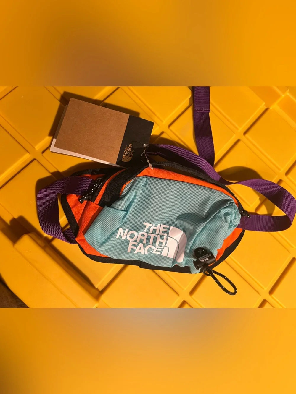 The North Face Red Orange water-repellent Multicolor Bozer Hip Funny Pack Ill